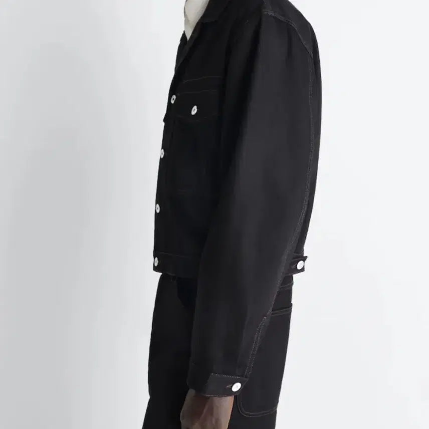 [BUNJANG] Lemaire 26SS Trucker Jacket Black 50 / 르메르 26SS 트러커 자켓 블랙 50