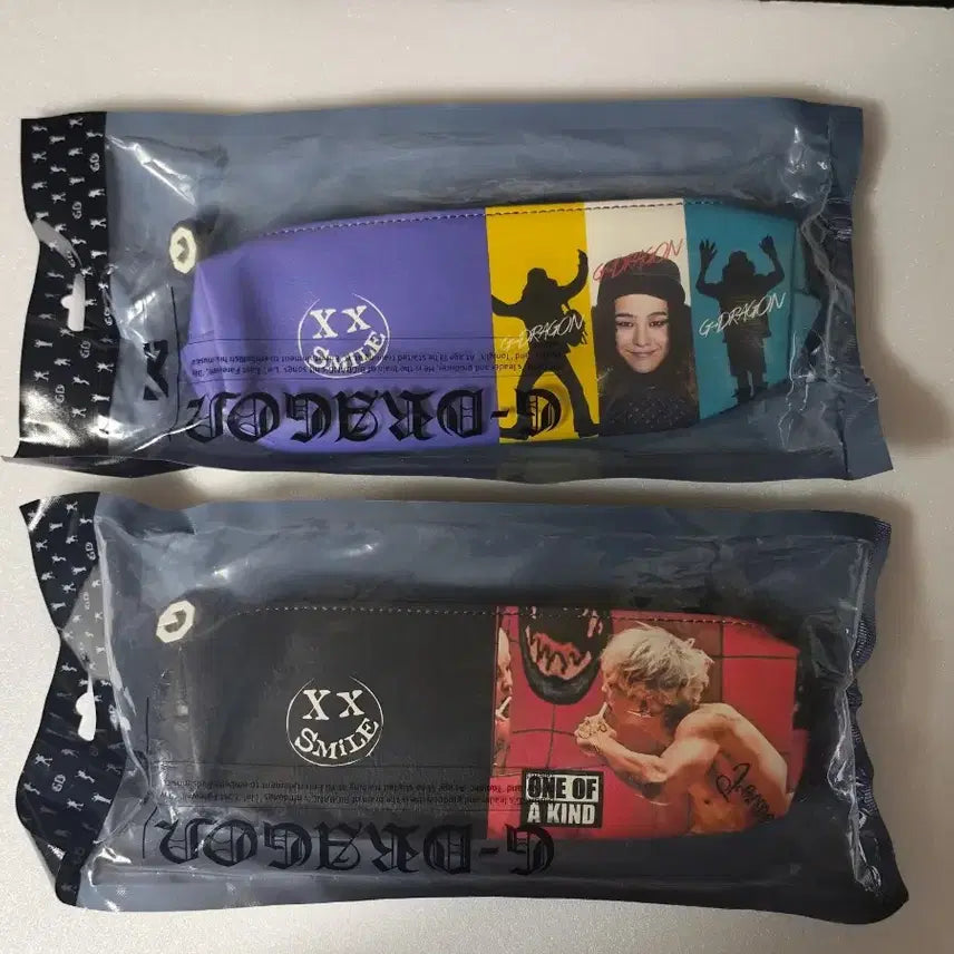 [BUNJANG] BIGBANG GD Round Pencil Case Bundle Set / [미개봉] 빅뱅 GD 원형 필통 2개 일괄