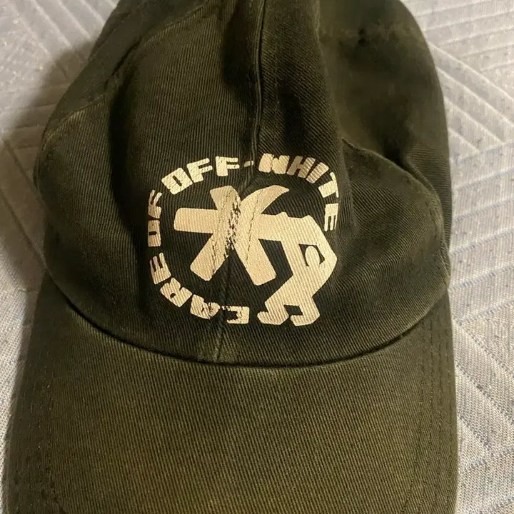 [BUNJANG] Off-White Black Low-Profile Cap / 오프화이트 블랙 볼캡