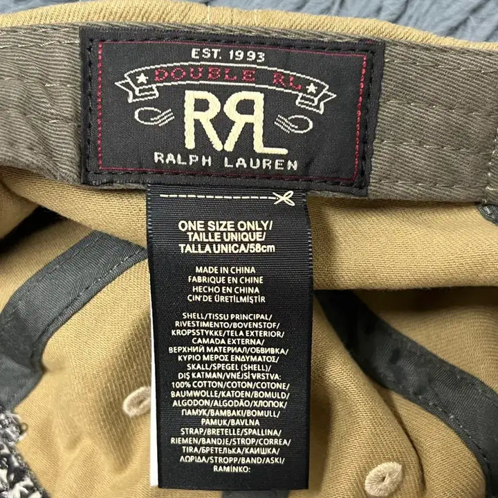 [SOLD OUT] RRL 더블알엘 베이지 볼캡