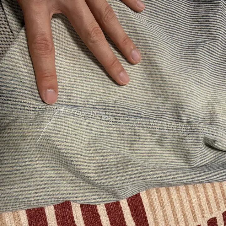 [BUNJANG] RRL Hickory Stripe Shirt / 더블알엘 RRL 히코리 스트라이프 셔츠