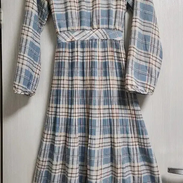 [BUNJANG] Bru&amp;Judy Long Pleated Dress / 부루앤쥬디 롱 플리츠 원피스