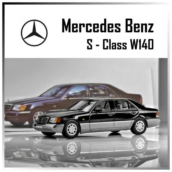 [BUNJANG] 1:64 Mercedes-Benz S-Class W140 Luxury Sedan Diecast Model Car / 모형차 [1:64] 벤츠 S 클래스 W140 고급세단 자동차모형