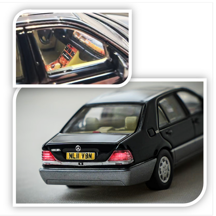 [BUNJANG] 1:64 Mercedes-Benz S-Class W140 Luxury Sedan Diecast Model Car / 모형차 [1:64] 벤츠 S 클래스 W140 고급세단 자동차모형