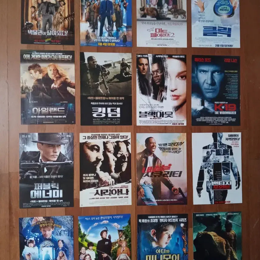 [BUNJANG] Foreign Movie Pamphlets &amp; Posters / 영화팜플렛 외국3000원 2편 상품사진중 3장골라서 9천원 포스터 전단지