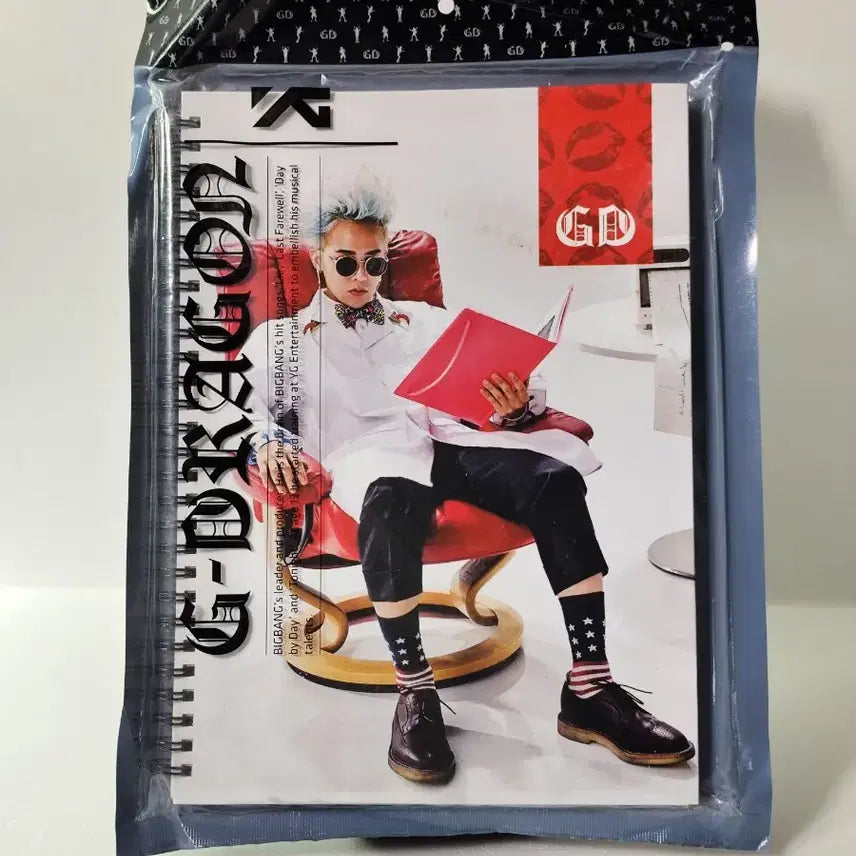 [BUNJANG] BIGBANG G-DRAGON Spring Note &amp; Weekly Planner Bundle Set / [미개봉] 빅뱅 GD 스프링 노트 2권 + 빅뱅 주간 플래너 1권