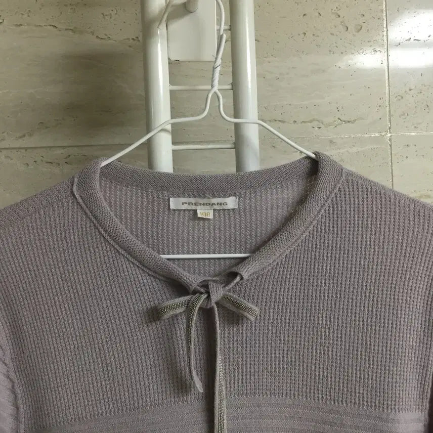 [BUNJANG] Plenreing Ribbon Wool Knit Size 100 / 쁘렝땅 리본 울 니트 100