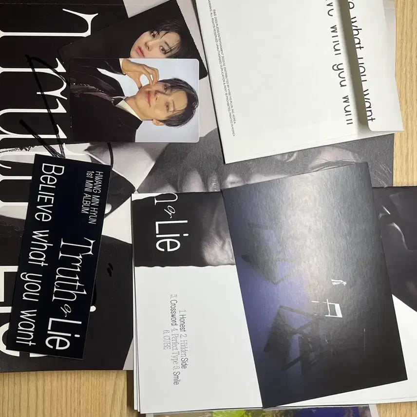 [BUNJANG] Hwang Minhyun Signed Album / 황민현 친필 사인 앨범