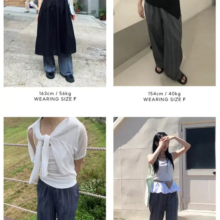[BUNJANG] Julia Pepe Striped Pants / 줄리아페페 스트라이트 팬츠
