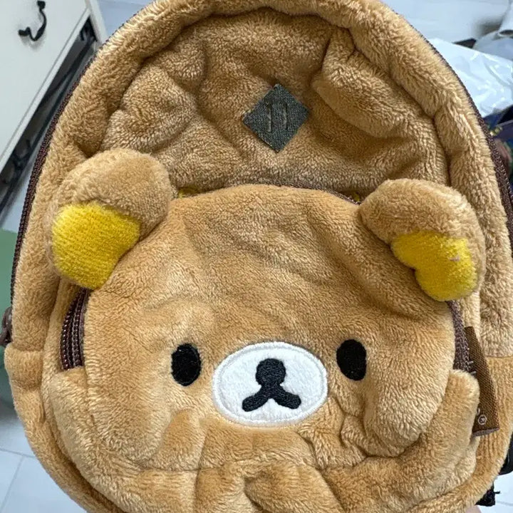[BUNJANG] Rilakkuma Mini Face Pouch Bag / 리락쿠마 미니 파우치 가방