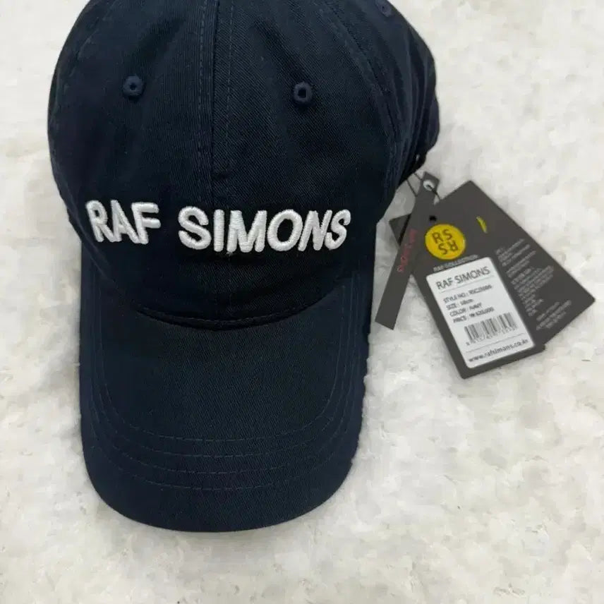 [BUNJANG] Raf Simons Black Ball Cap Hat / 정품 라프시몬스 블랙 볼캡 모자 새상품 정품