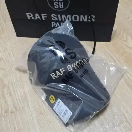 [BUNJANG] Raf Simons Black Ball Cap Hat / 정품 라프시몬스 블랙 볼캡 모자 새상품 정품