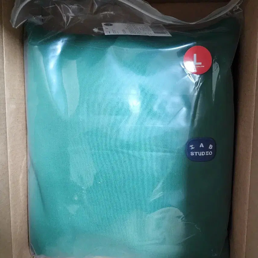[BUNJANG] IU IUeD Studio IUeD Patch Hoodie Green / L 아이앱 스튜디오 아이앱 패치 후디 그린 미개봉새상품