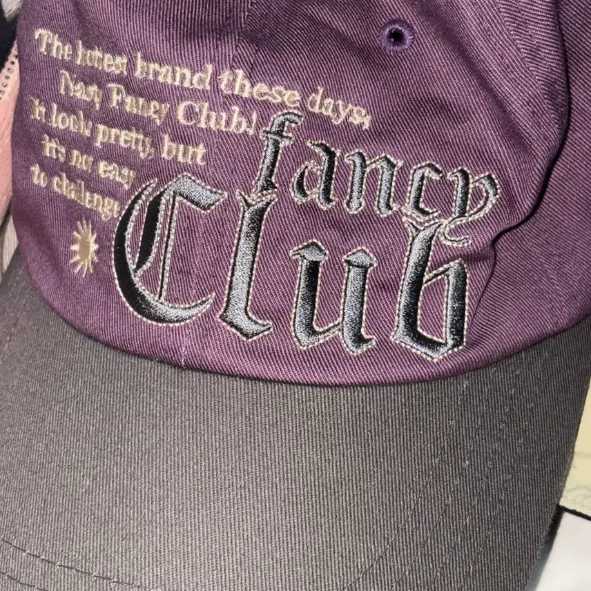 [BUNJANG] Fancy Club Cap Hat / 팬시클럽 캡모자