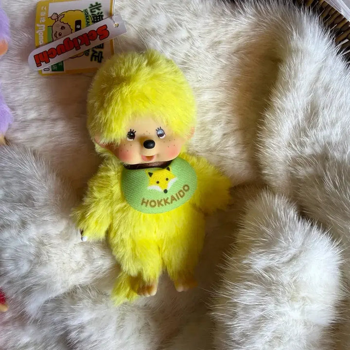 [BUNJANG] Monchhichi Hokkaido Limited Edition Keyring Set / 신상 일본 지역한정 몬치치 키링 훗카이도 라벤더 메론 여우 온천