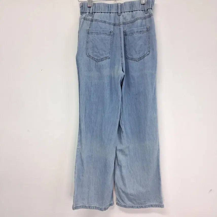[BUNJANG] AtG Wide Denim Pants / The AtG 연청 와이드 데님 팬츠 55  봄 여름 착용