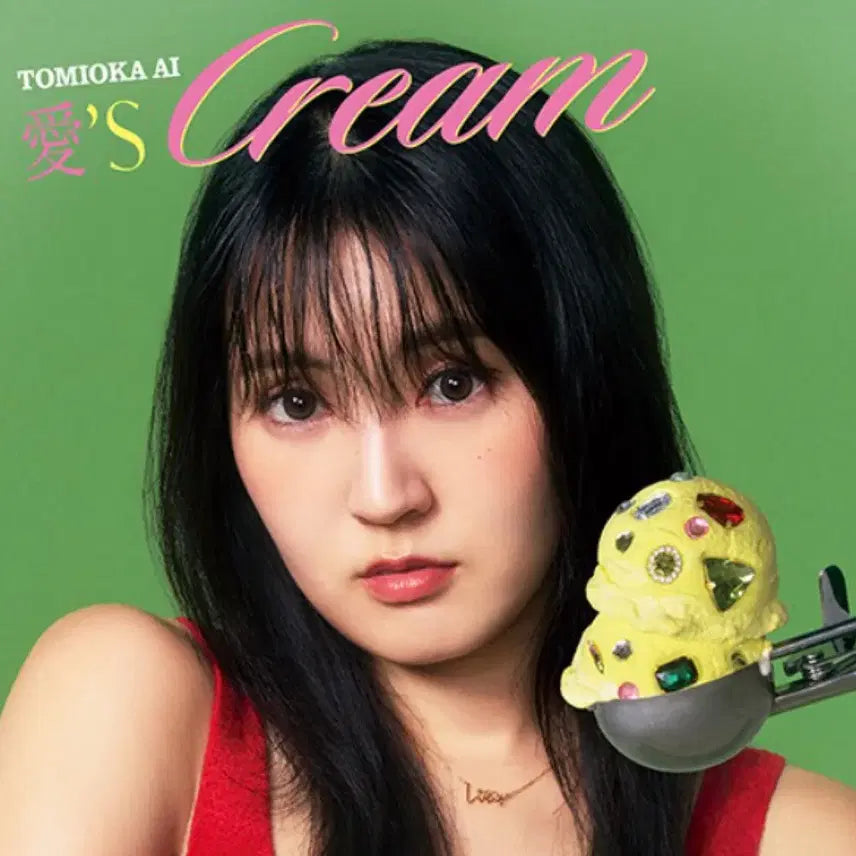 [BUNJANG] 토미오카 아이 아이스크림 LP 친필 사인반 / 토미오카 아이 아이스크림 LP 친필 사인반