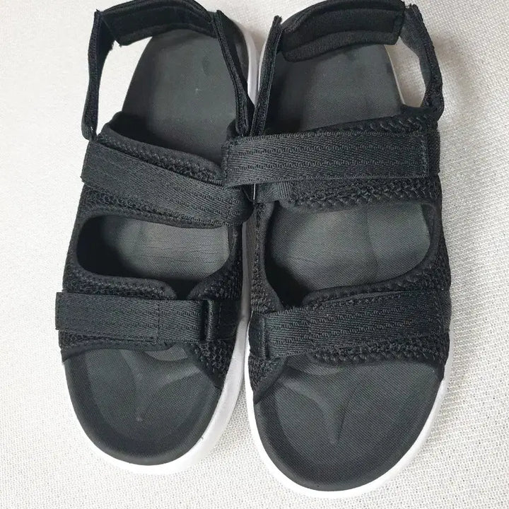 [BUNJANG] Hoboken Black Velcro Strap Sandals Size 260 / 호보켄 블랙 벨크로 스트랩 샌들 260