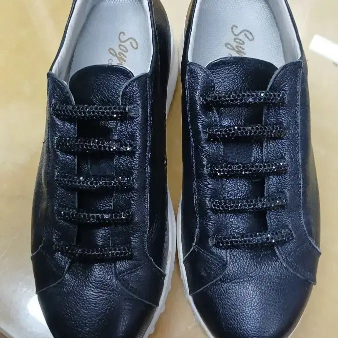 [BUNJANG] Casual Leather Sneakers / 남성의류 세라 캐주얼 가죽 운동화