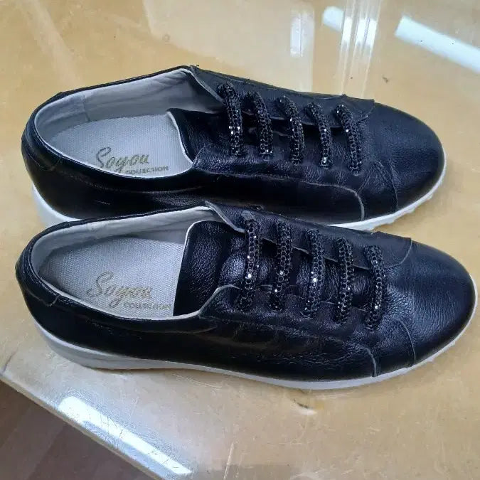 [BUNJANG] Casual Leather Sneakers / 남성의류 세라 캐주얼 가죽 운동화
