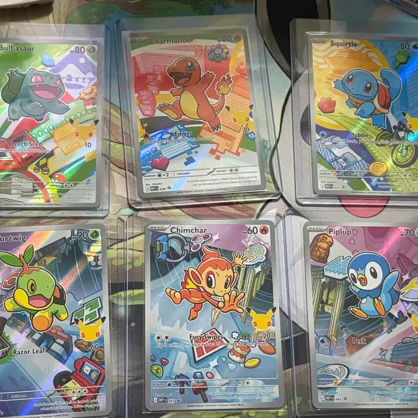 [BUNJANG] Pokemon 30th Anniversary First Partner Set / 포켓몬 30주년 퍼스트 파트너 1세대, 4세대 세트판매