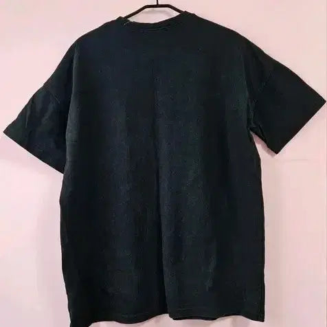 [BUNJANG] Black Graffiti Pattern T-shirt / 그래피티 패턴 블랙 반팔티 2XL
