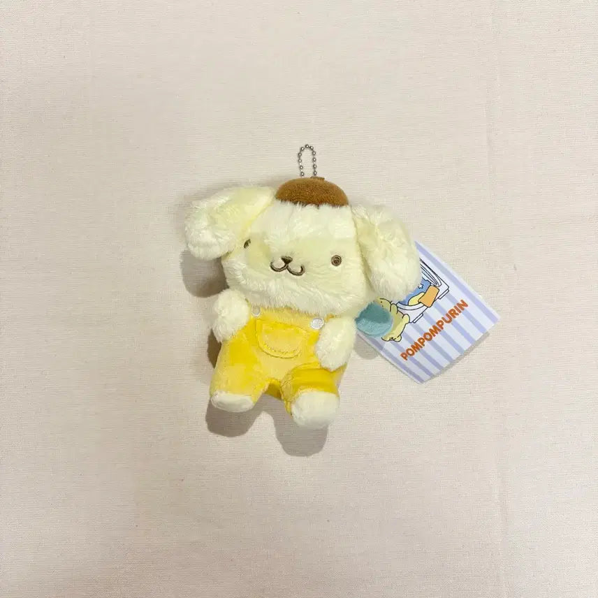 [BUNJANG] Sanrio Pompompurin Mascot Plush / 폼폼푸린 세탁하기 좋은날 마스코트 인형