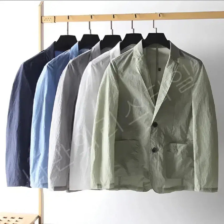 [SOLD OUT] 미사용품) 2026년 여름 블레이져 바람막이 자켓 세미 정장 투버튼