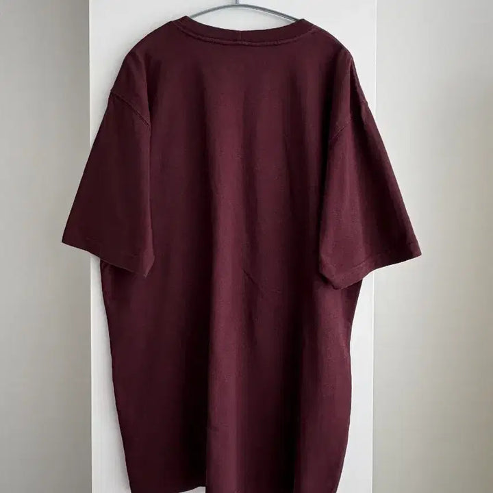 [SOLD OUT] 칼하트 K87 버건디 루즈핏 포켓 반팔티