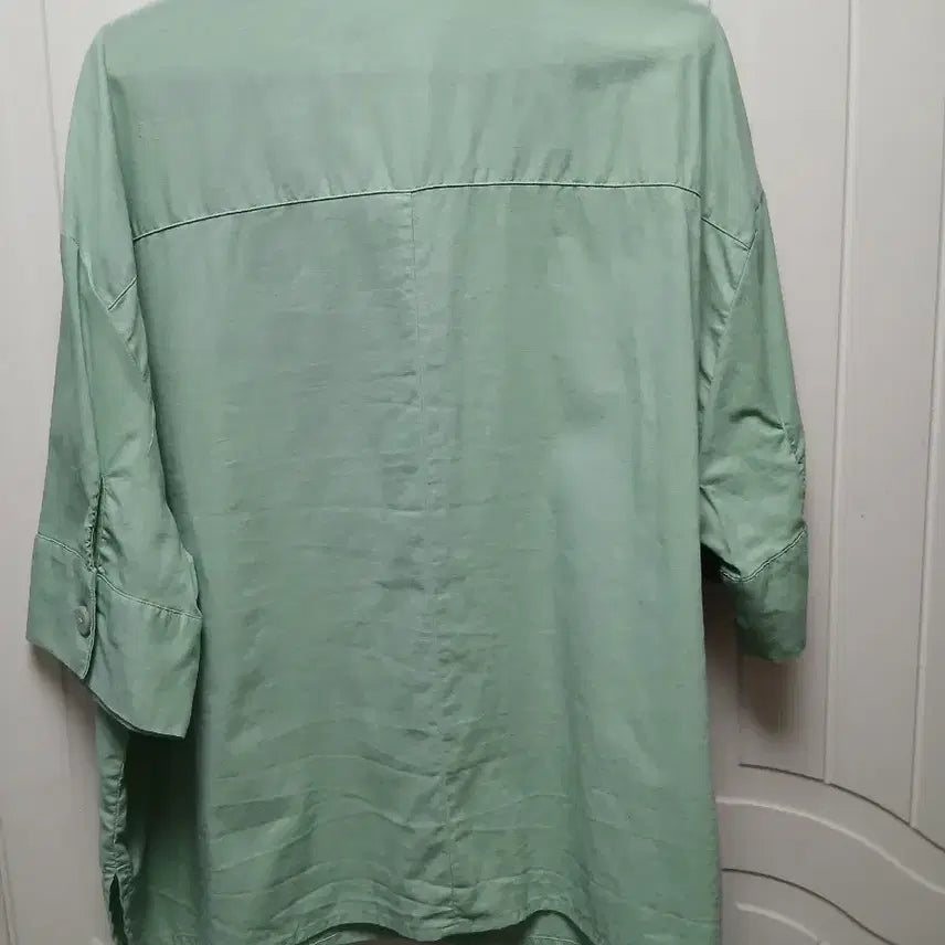 [SOLD OUT] 민트색 반팔 남방 셔츠