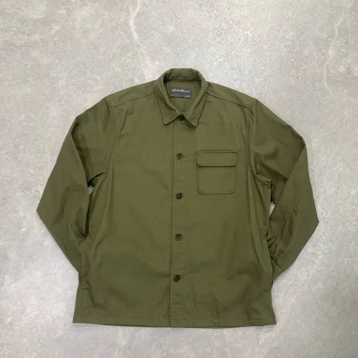 [BUNJANG] Eddie Bauer Military Trucker Jacket / Eddie Bauer 에디바우어 밀리터리 자켓