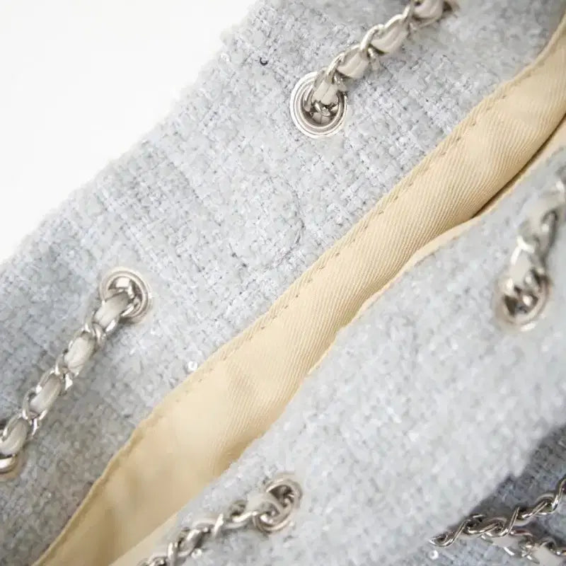 [SOLD OUT] 바넷  여성용 트위드 백팩 그레이