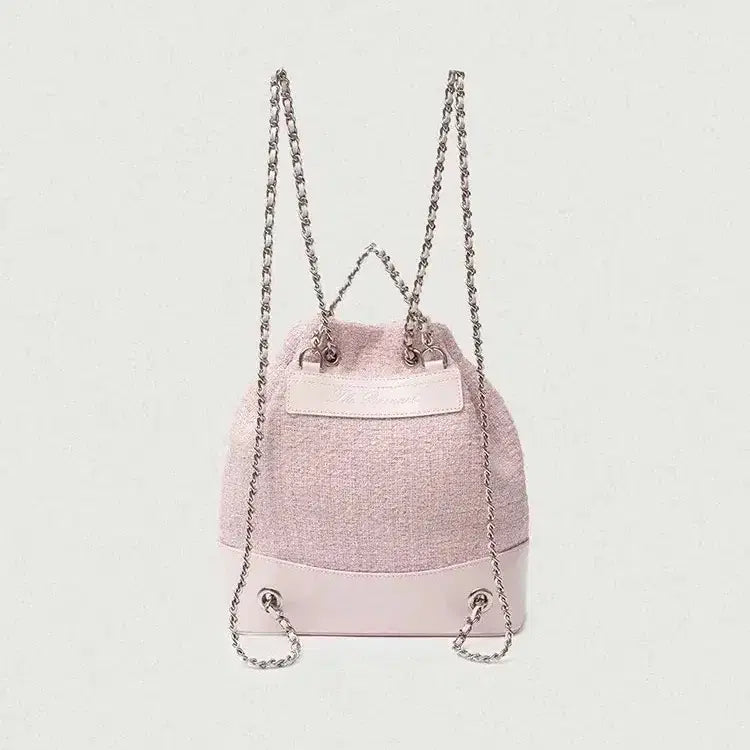 [SOLD OUT] 바넷  여성용 트위드 백팩 핑크