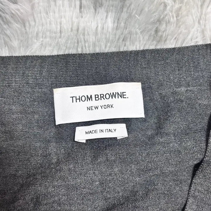 [BUNJANG] Thom Browne Merino Wool Cardigan Size 4 / 톰브라운 메리노 울 가디건 4사이즈