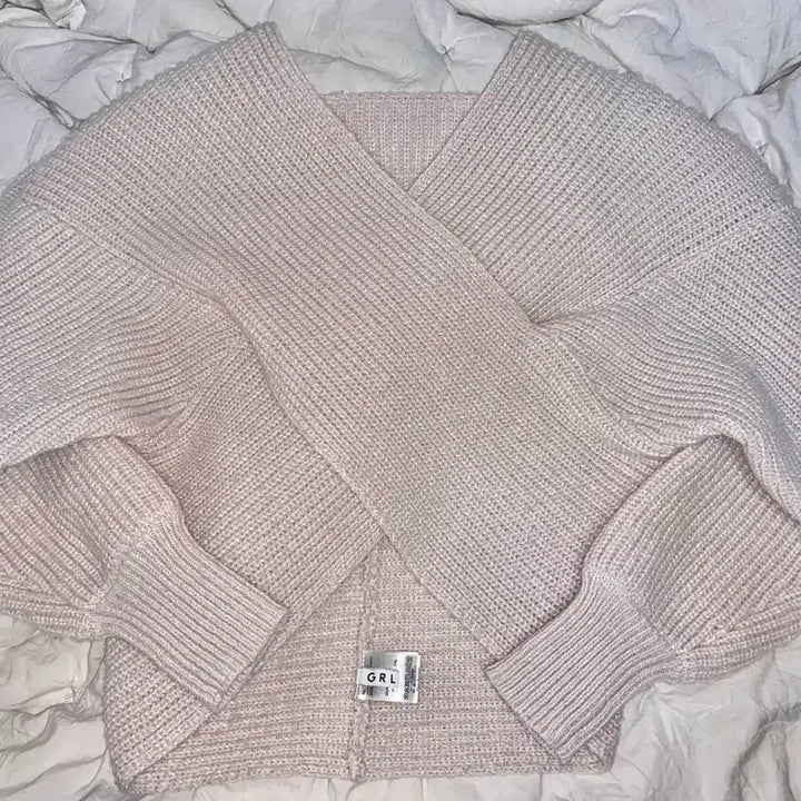 [BUNJANG] GRL Cashcool Knit Top (Ivory) / Grl 카슈쿨 니트 탑스 | 스나계 미셸마카롱 오네갸루
