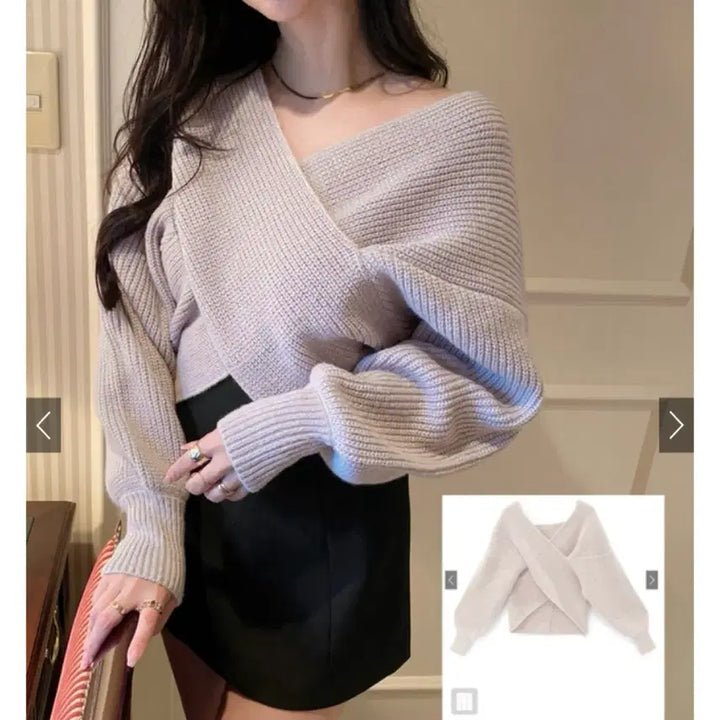 [BUNJANG] GRL Cashcool Knit Top (Ivory) / Grl 카슈쿨 니트 탑스 | 스나계 미셸마카롱 오네갸루