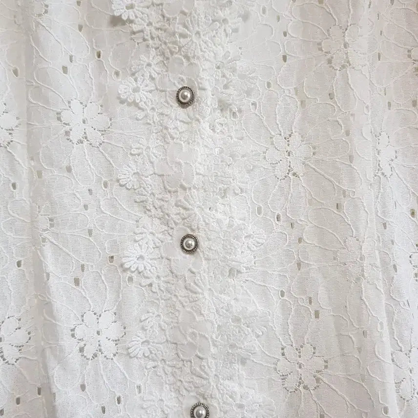 [BUNJANG] Lace Blouse / 레이스 블라우스