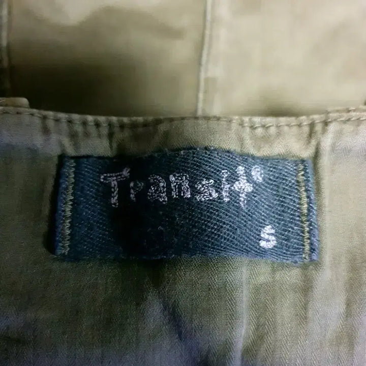 [SOLD OUT] (이태리) TRANSIT 가먼츠 다잉 스트레치 코튼 앵클팬츠 카키(32)