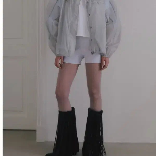 [SOLD OUT] 오버듀플레어 INCISION NYLON BLOUSON JUMPER_LIG