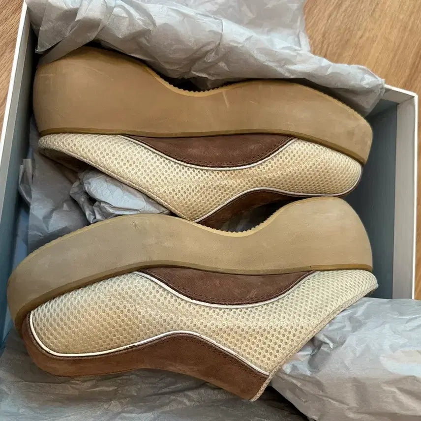 [BUNJANG] TheOpenProduct Mesh Platform Mules / 오픈와이와이(더오픈프로덕트) 매쉬 플래폼 뮬