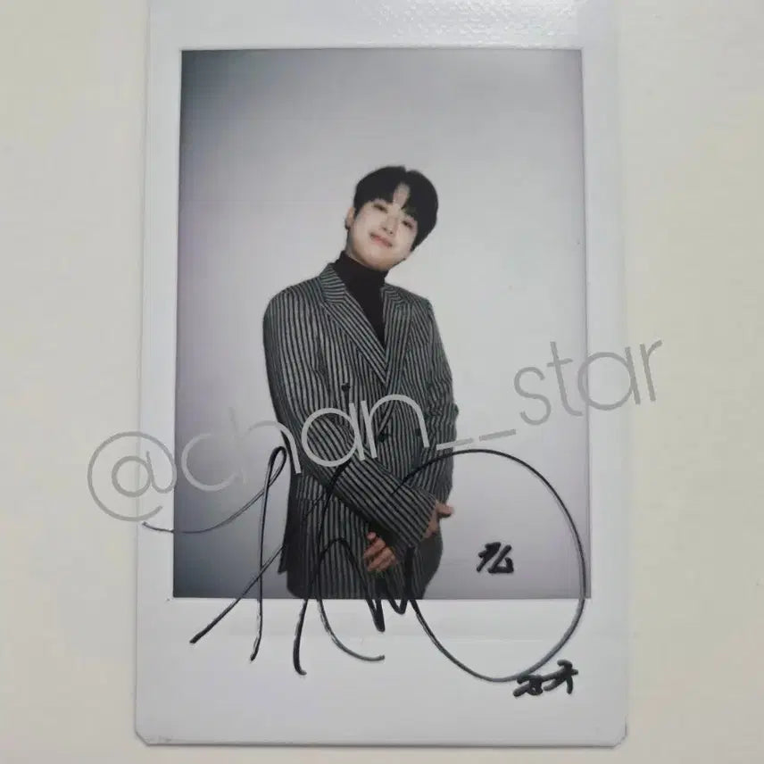 [SOLD OUT] 이찬원 싸인 폴라로이드