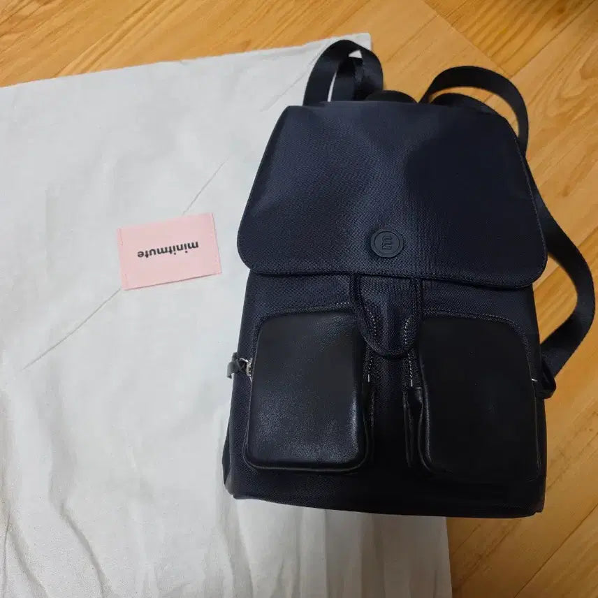 [SOLD OUT] minitmute 미닛뮤트 clo 백팩 블랙 (새상품)