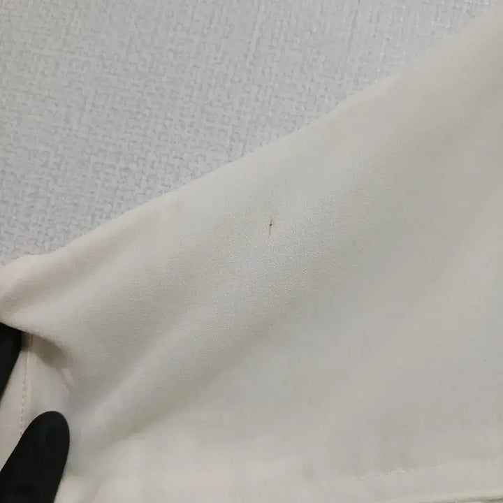 [BUNJANG] List White/Black Color Block Dress / 리스트 화이트/블랙 배색 원피스