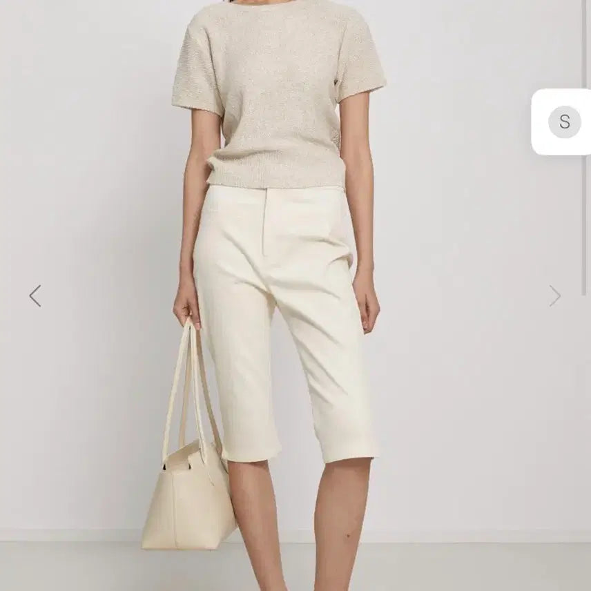 [BUNJANG] Sooamar Capri Pants / 수아마르 카프리 팬츠 새상품(택O,정가12.8)