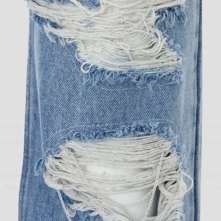 [BUNJANG] RECTO Distressed Denim Jeans (New) - M / 렉토 디스트로이드 데님진 청바지 판매 (새상품) S,M,L