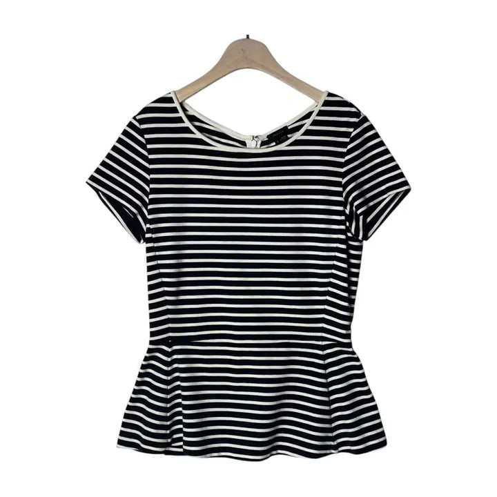 [BUNJANG] Theory Stripe Short Sleeve T-shirt / [theory] 띠어리 스트라이프 반팔티셔츠