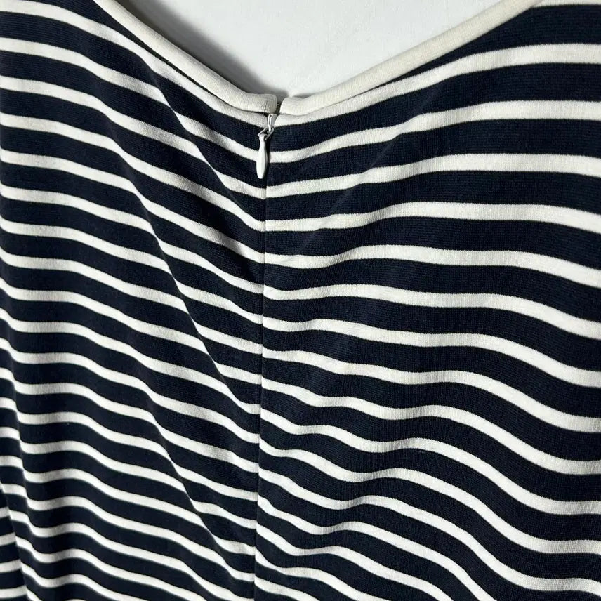 [BUNJANG] Theory Stripe Short Sleeve T-shirt / [theory] 띠어리 스트라이프 반팔티셔츠