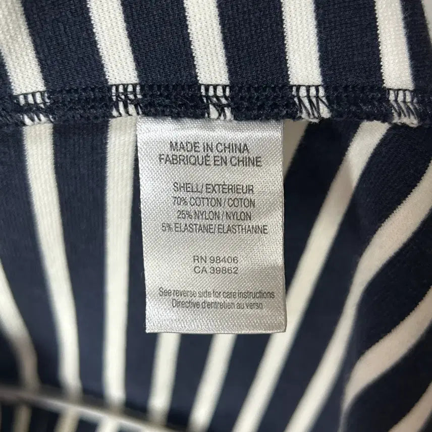 [BUNJANG] Theory Stripe Short Sleeve T-shirt / [theory] 띠어리 스트라이프 반팔티셔츠