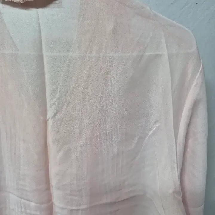 [BUNJANG] Karen Scott Pink Lace Blouse / 카렌 스콧 핑크 견인 블라우스  18