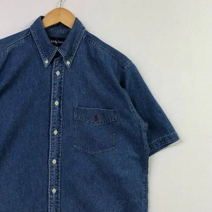 [SOLD OUT] L 폴로 데님 셔츠